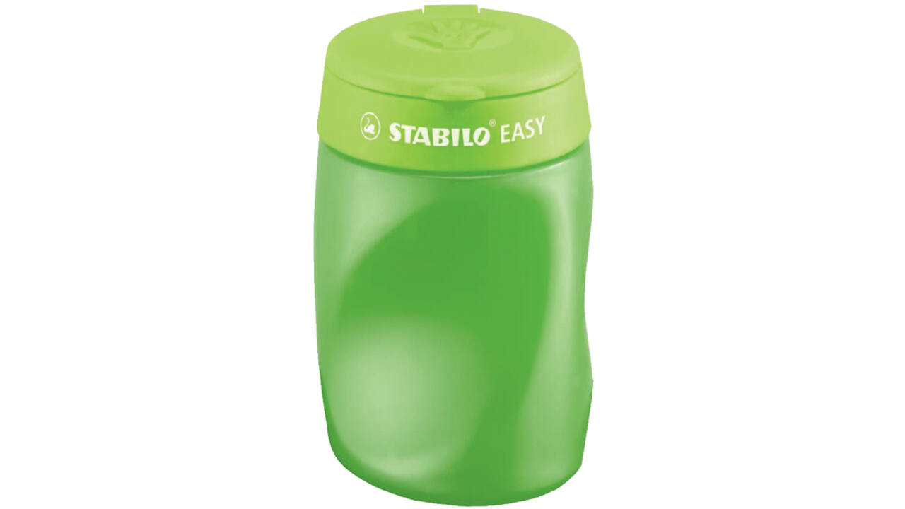 Puntenslijper STABILO Easy 4502 3 in 1 rechtshandig groen