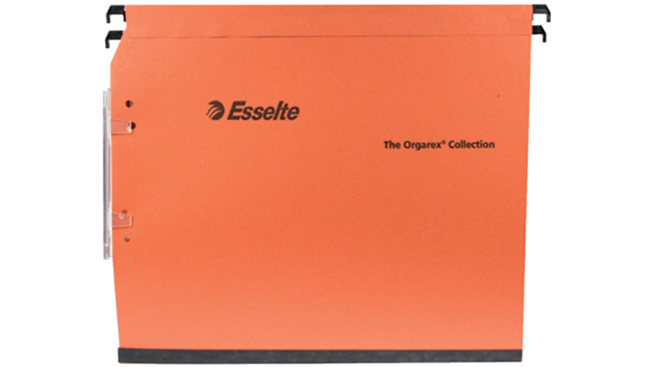Hangmap Esselte Orgarex Dual lateraal 345x275x1 oranje