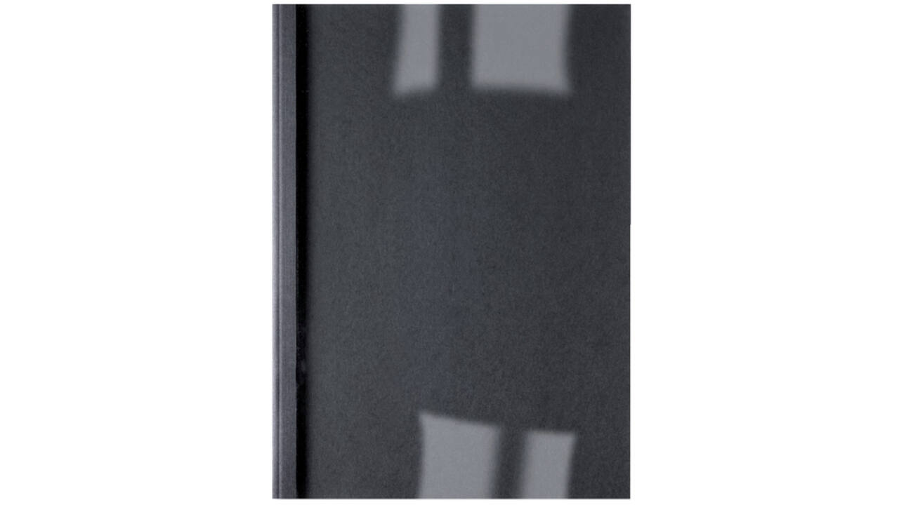 Thermische omslag GBC A4 1.5mm linnen zwart 100stuks