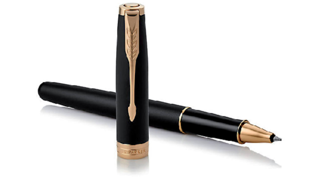 Rollerpen Parker Sonnet matte black GT fijn