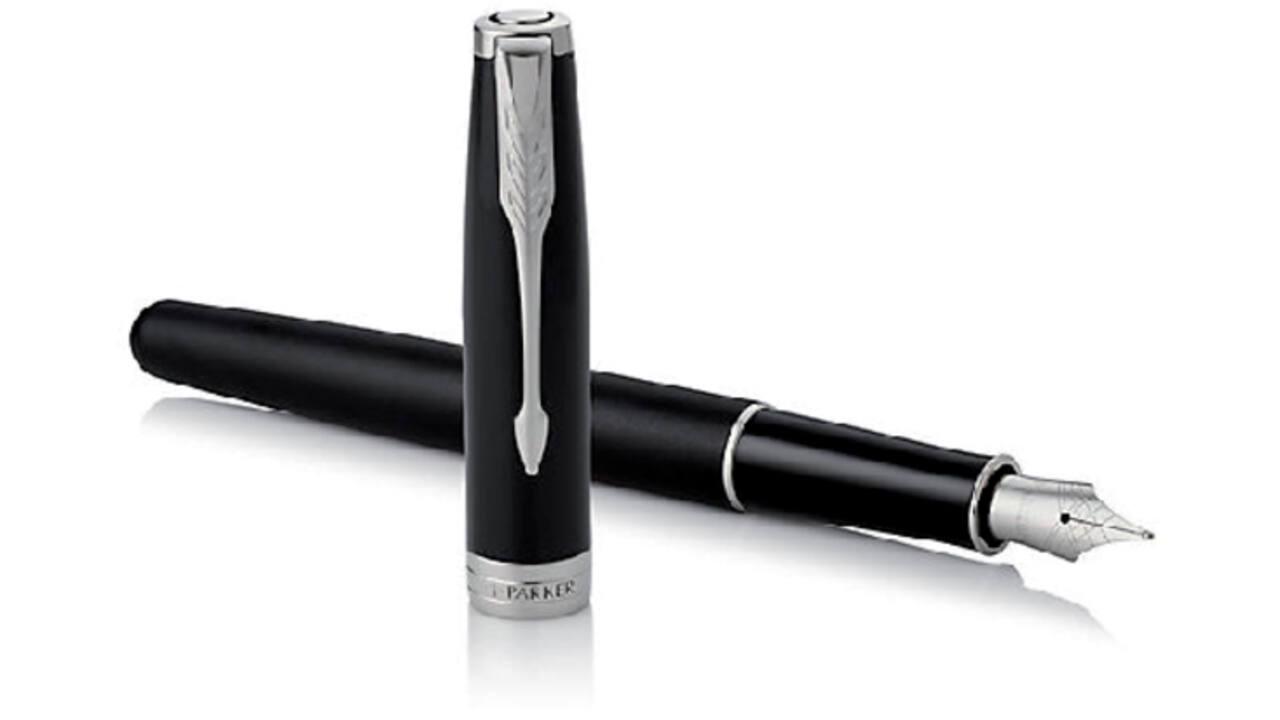 Vulpen Parker Sonnet matte black CT fijn