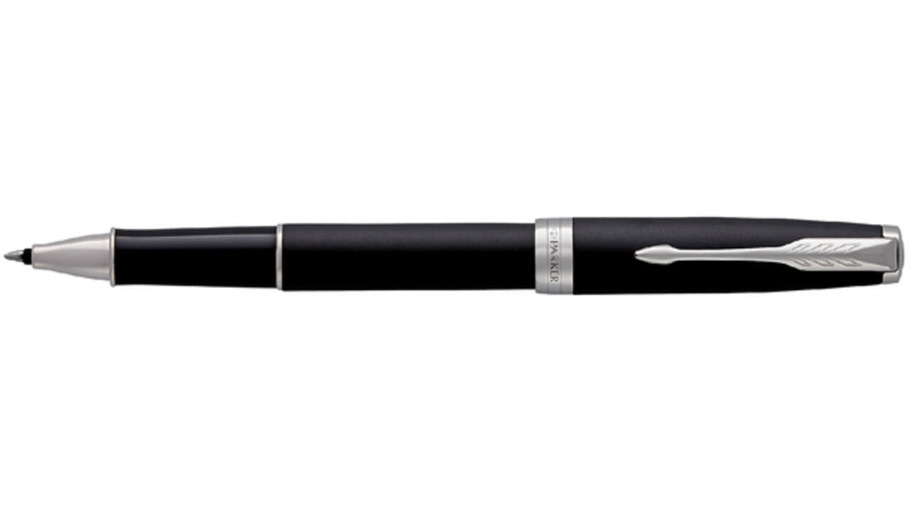 Rollerpen Parker Sonnet matte black CT fijn