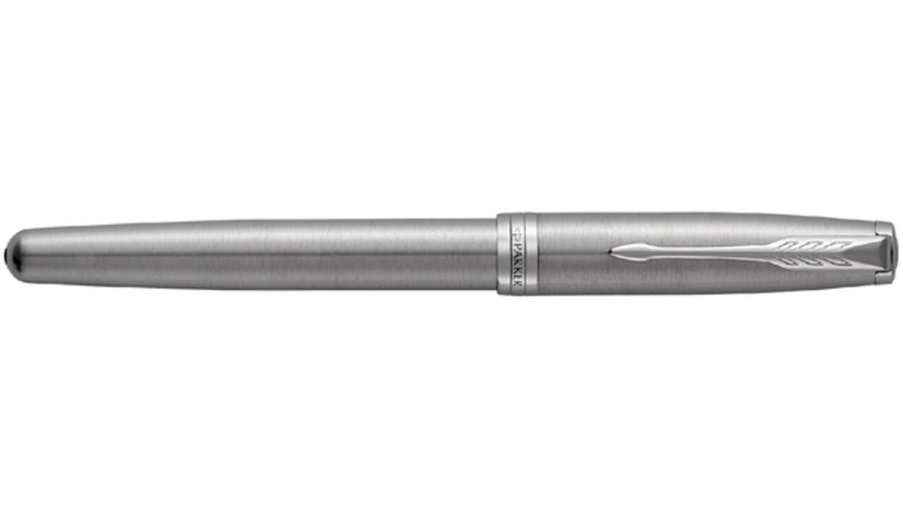 Vulpen Parker Sonnet stainless steel CT fijn