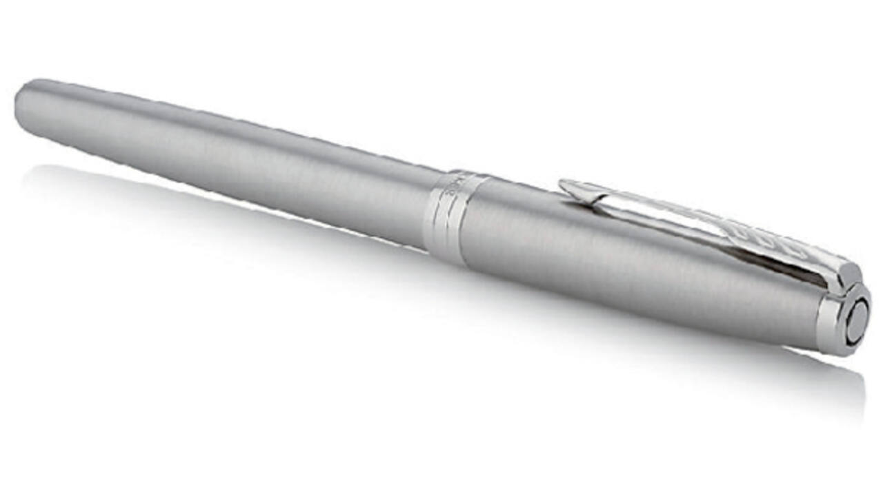 Vulpen Parker Sonnet stainless steel CT fijn