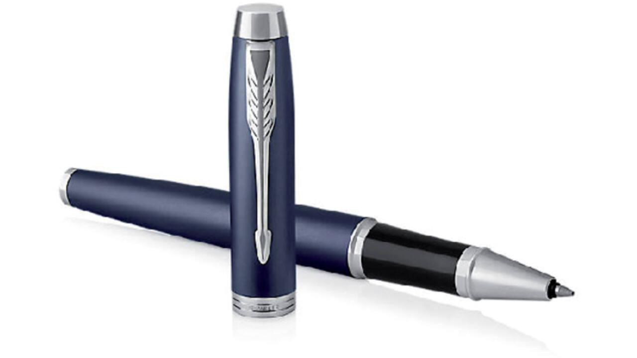 Rollerpen Parker IM blue CT fijn