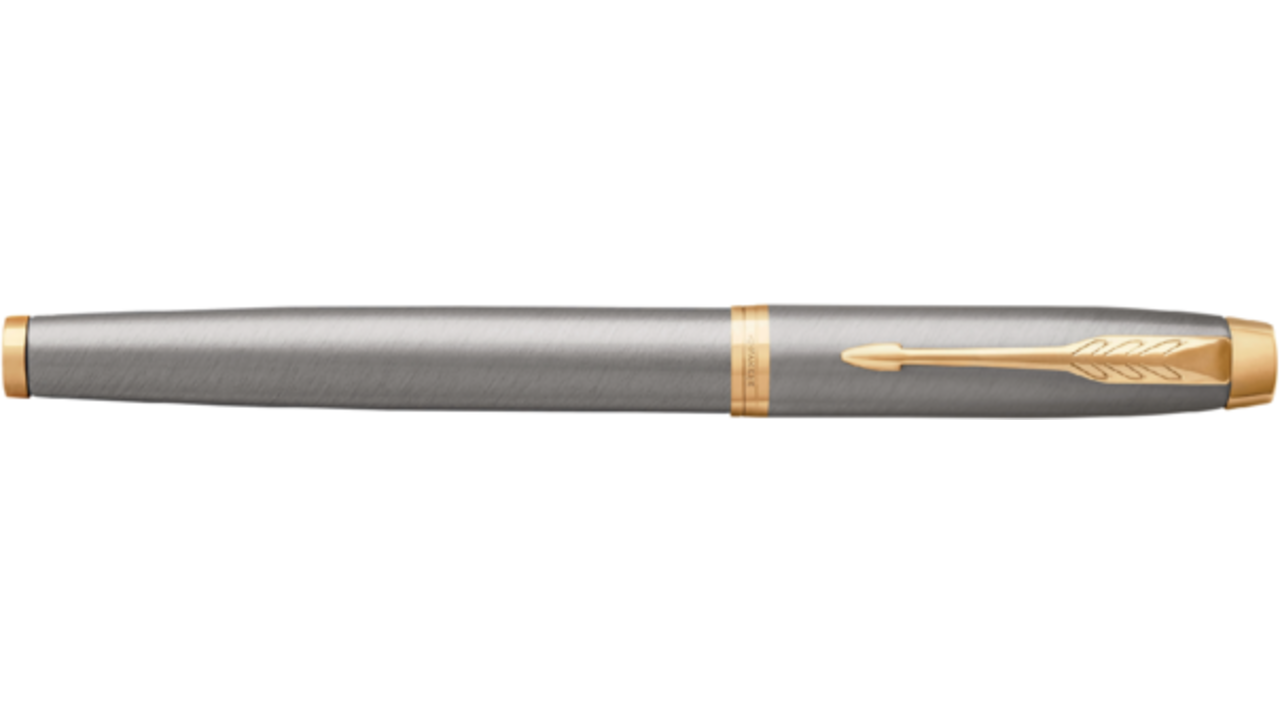 Rollerpen Parker IM brushed metal GT fijn