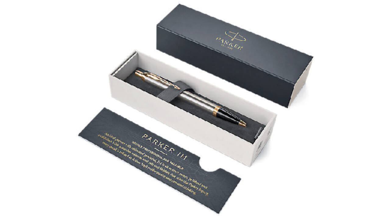 Balpen Parker IM brushed metal GT medium
