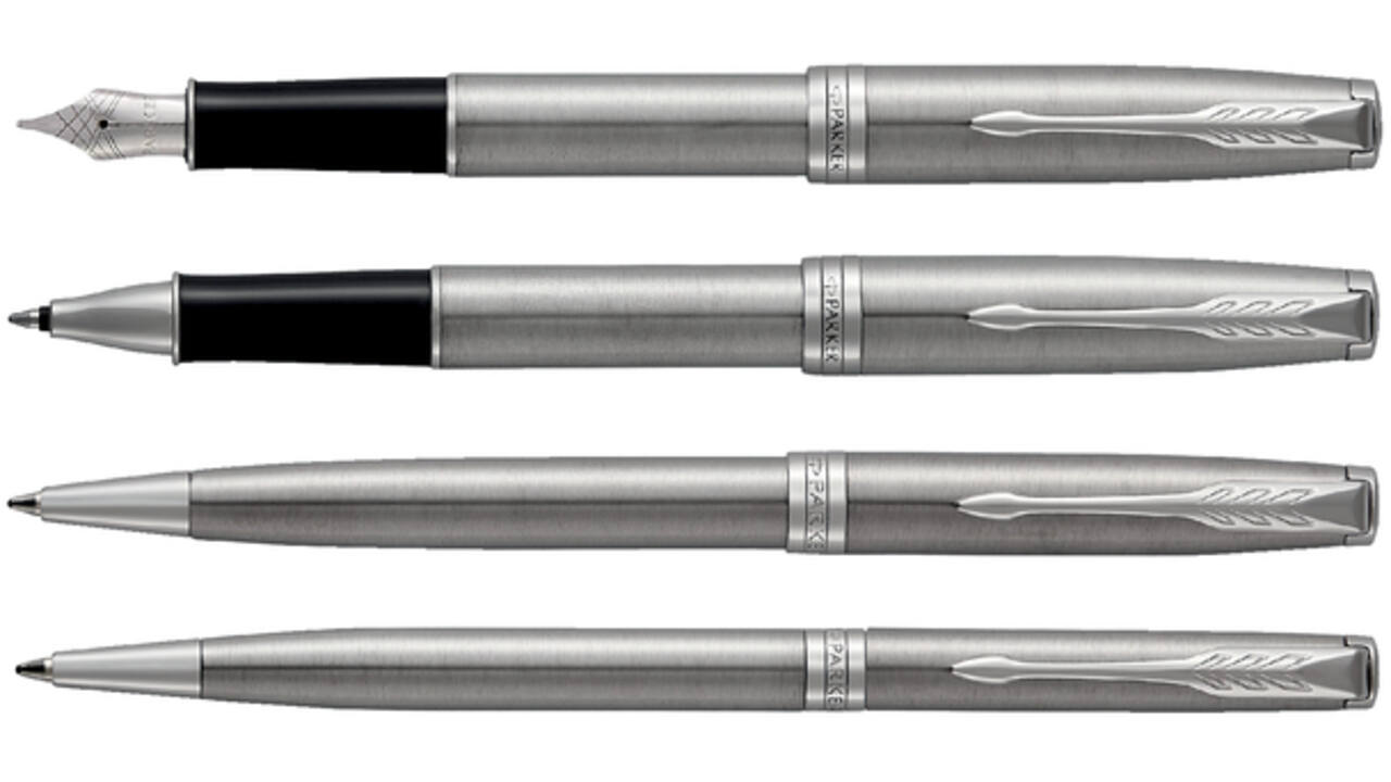 Vulpen Parker Sonnet stainless steel CT medium