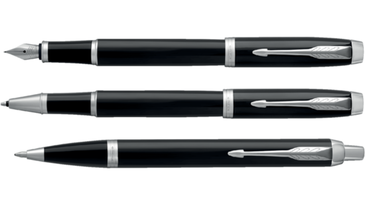 Rollerpen Parker IM black CT fijn