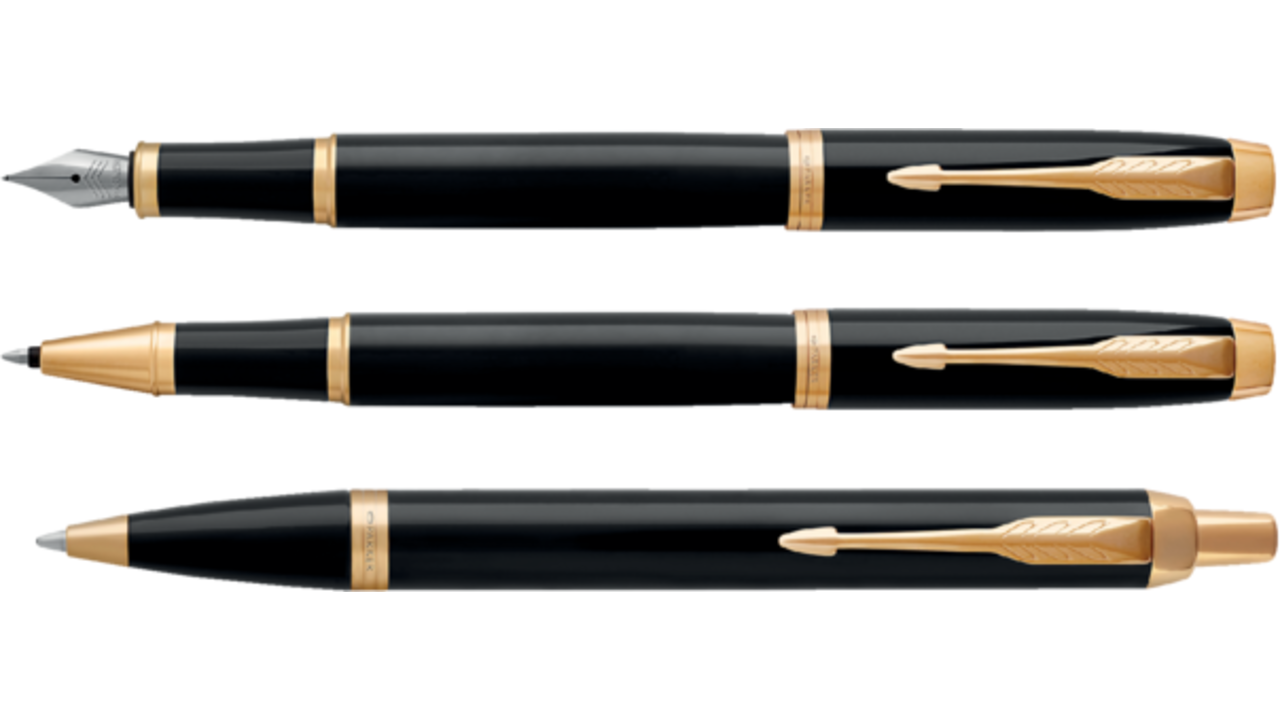 Rollerpen Parker IM black GT fijn