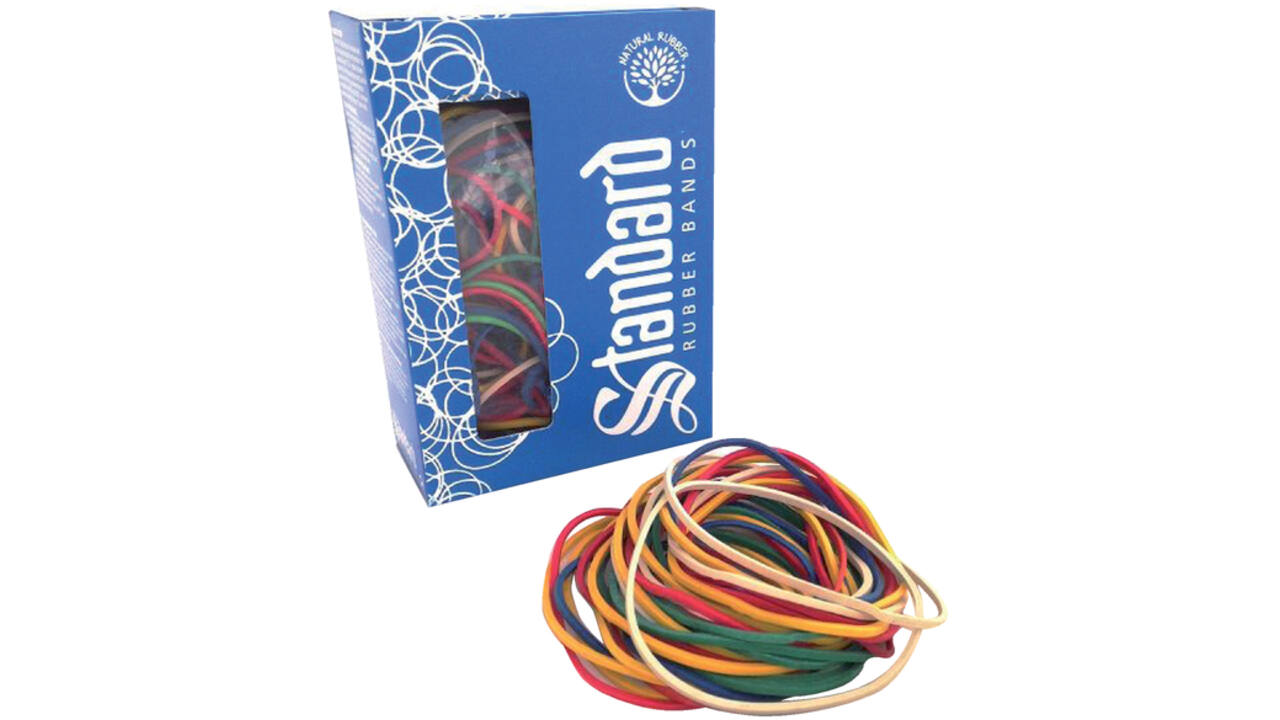 Elastiek Standard Rubber Bands 18 50gr 94 stuks assorti