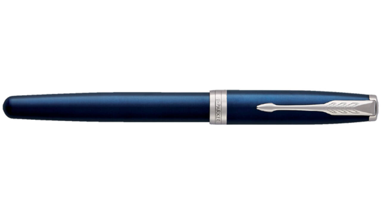 Vulpen Parker Sonnet blue lacquer CT medium