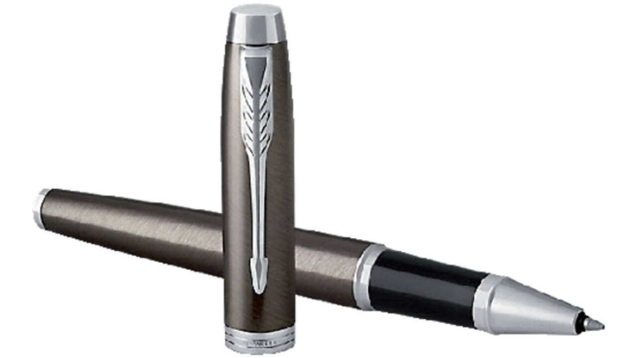 Rollerpen Parker IM dark espresso CT fijn