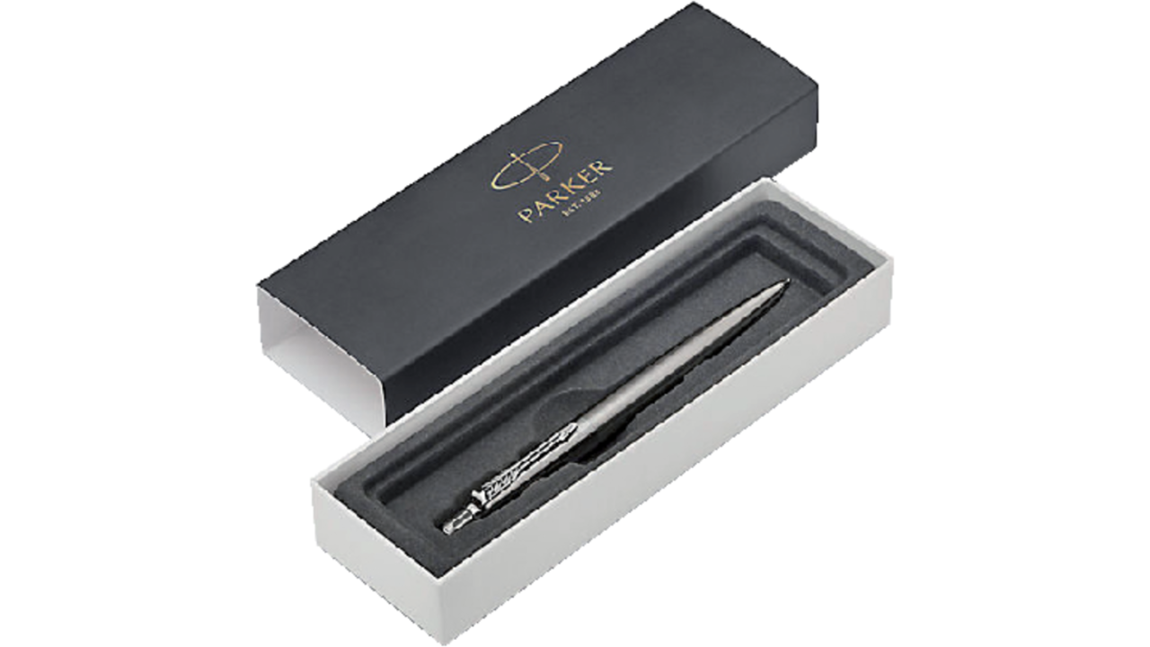 Vulpotlood Parker Jotter stainless steel CT 0.5mm HB