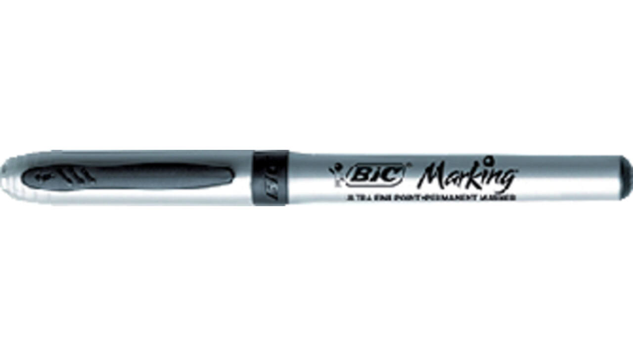 CD marker Bic ultra fijn zwart