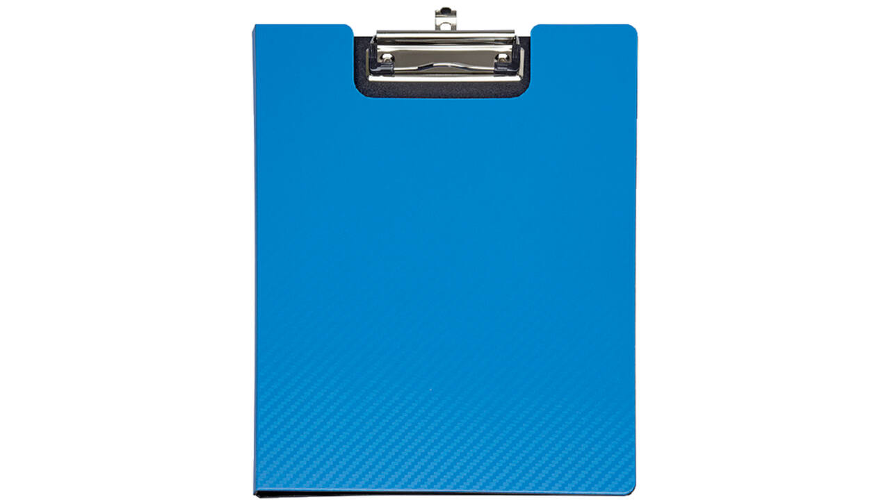Klembordmap MAUL Flexx A4 staand PP blauw