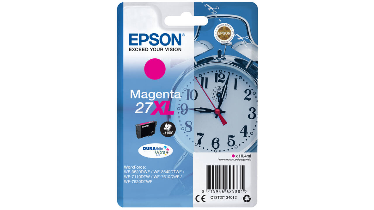 Inktcartridge Epson 27XL T2713 rood