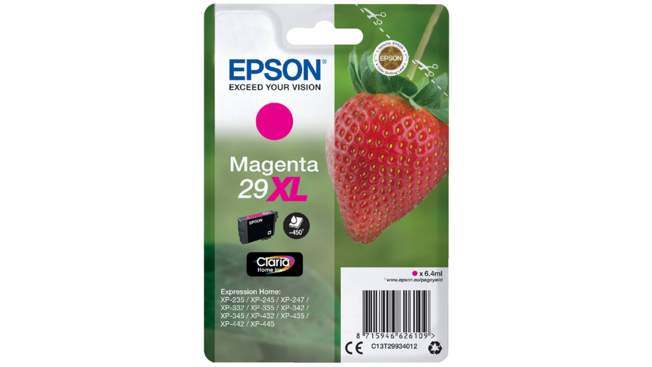 Inktcartridge Epson 29XL T2993 rood