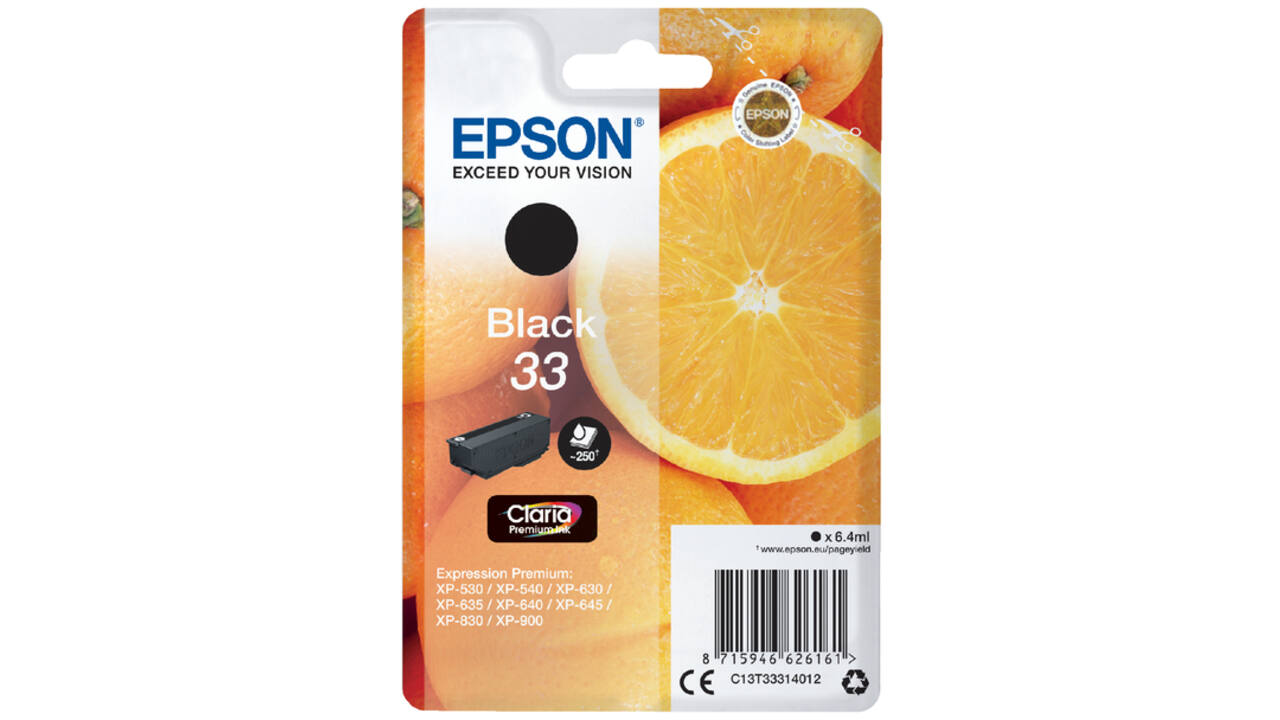 Inktcartridge Epson 33 T3331 zwart