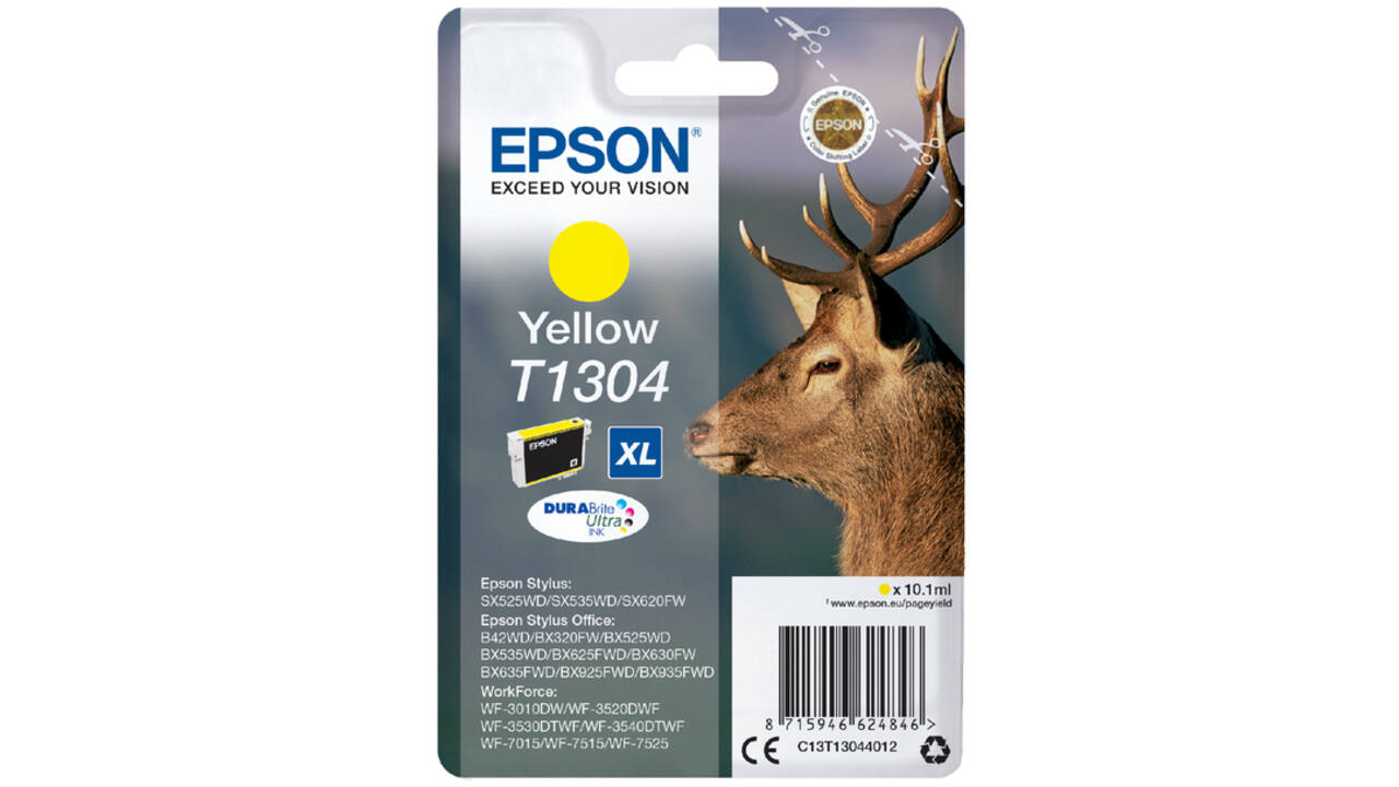 Inktcartridge Epson T1304 geel
