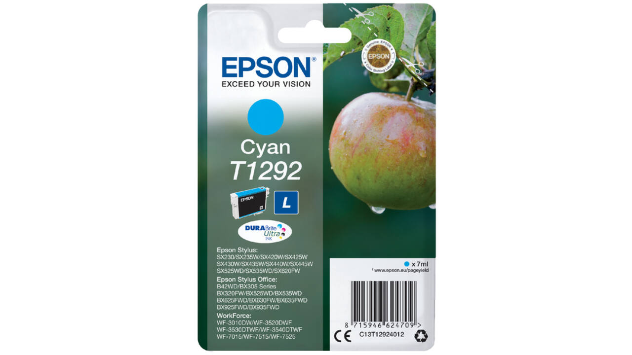 Inktcartridge Epson T1292 blauw
