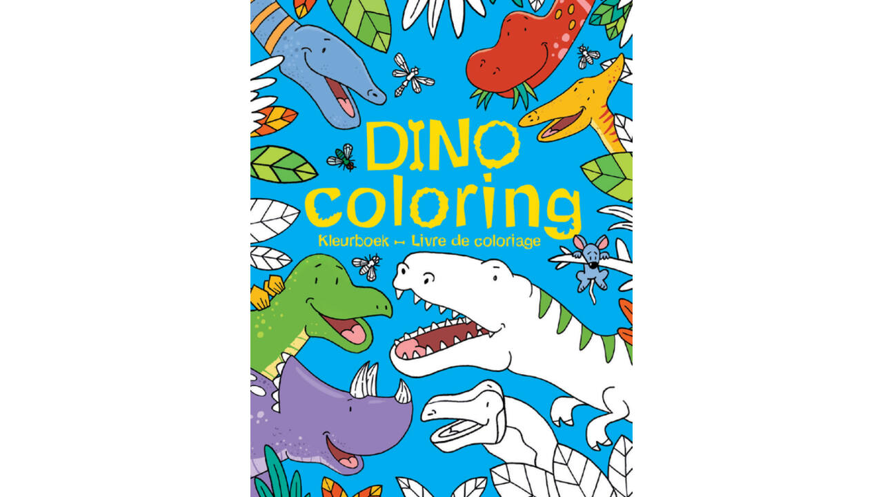 Kleurboek Deltas Dino coloring