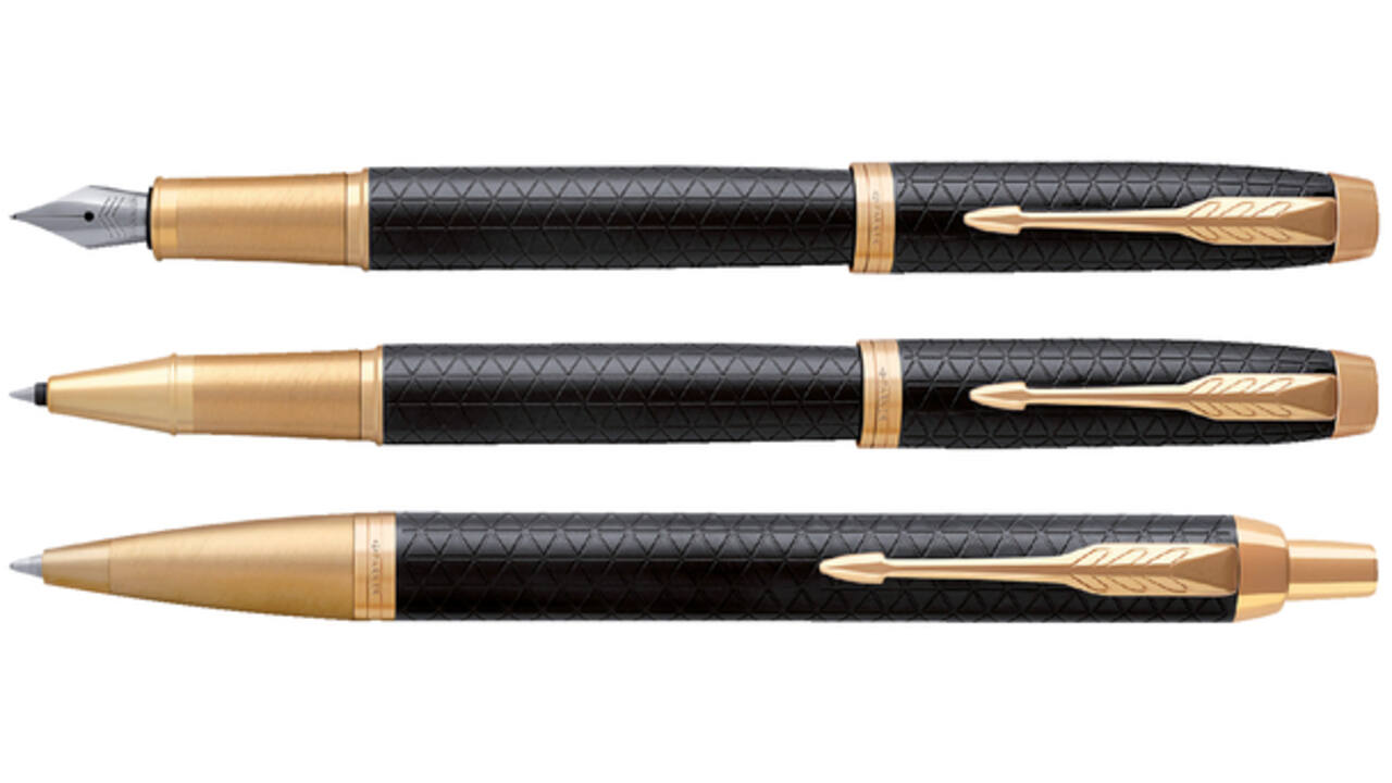 Rollerpen Parker IM Premium black GT fijn