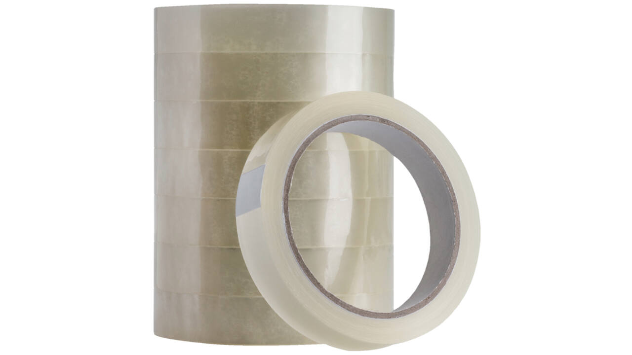Plakband Quantore 19mmx66m transparant