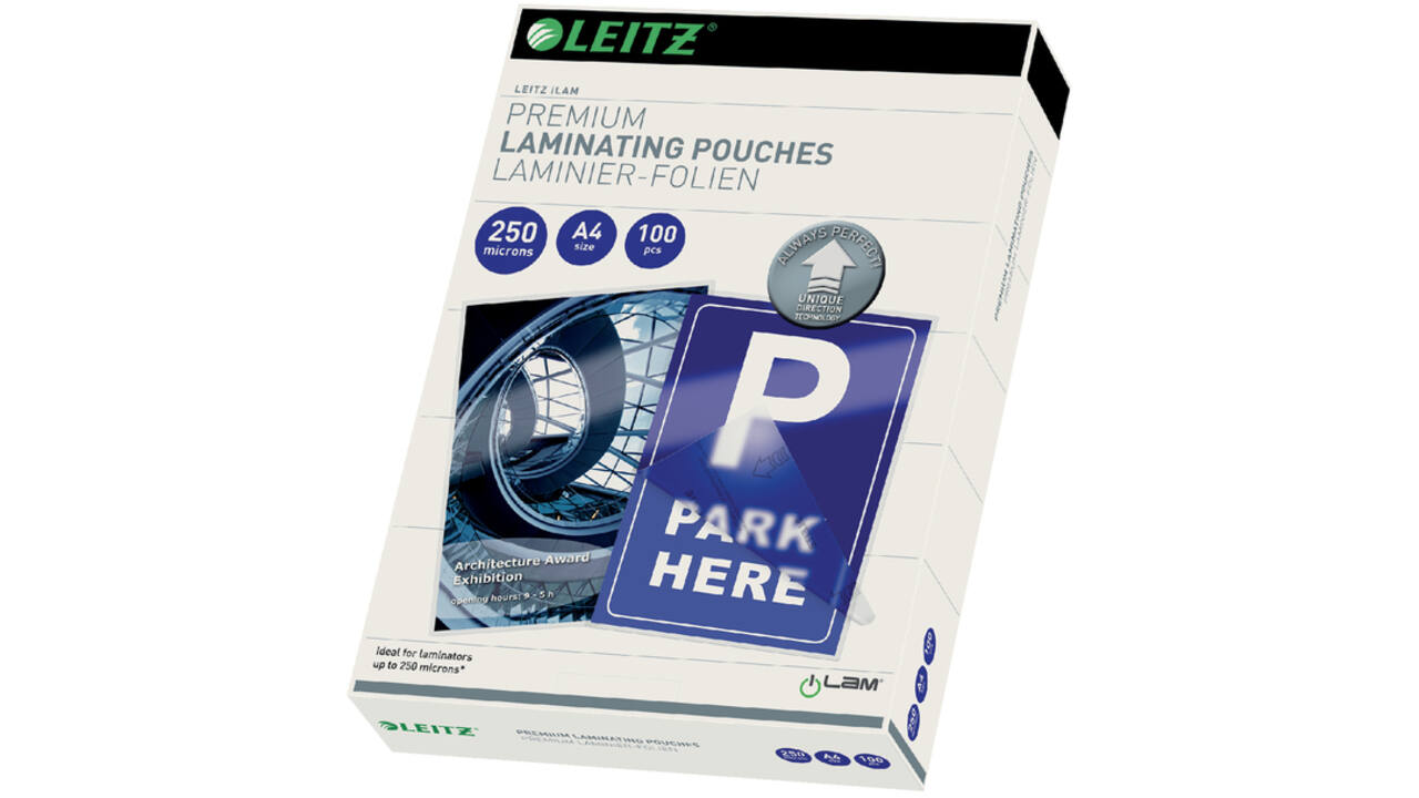 Lamineerhoes Leitz iLAM A4 2x250micron 100stuks