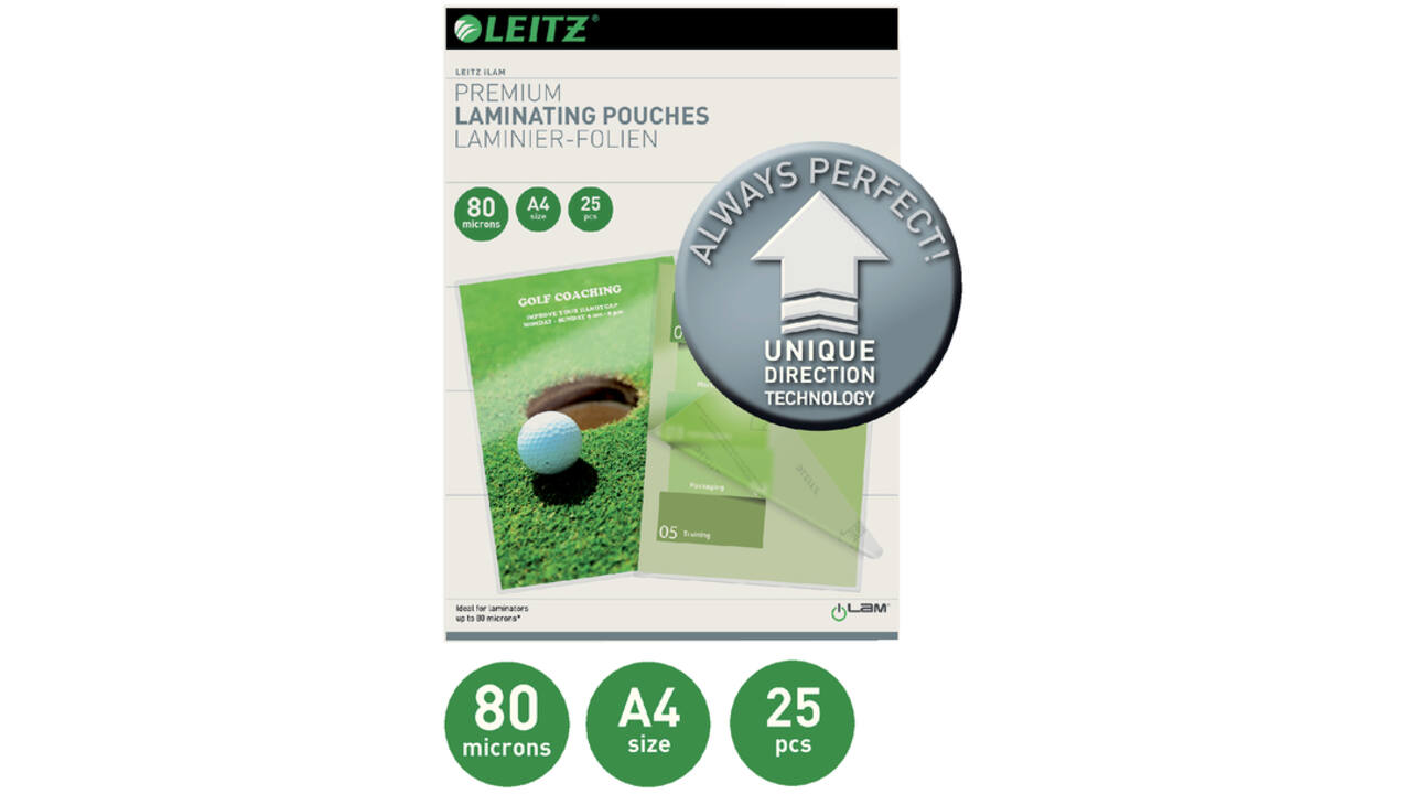 Lamineerhoes Leitz iLAM A4 2x80micron 25stuks