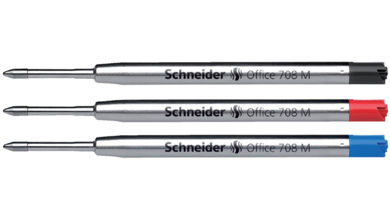 Balpenvulling Schneider 7082 Jumbo tbv Parker medium rood