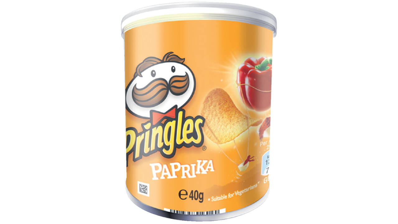 Chips pringles paprika 40 gram