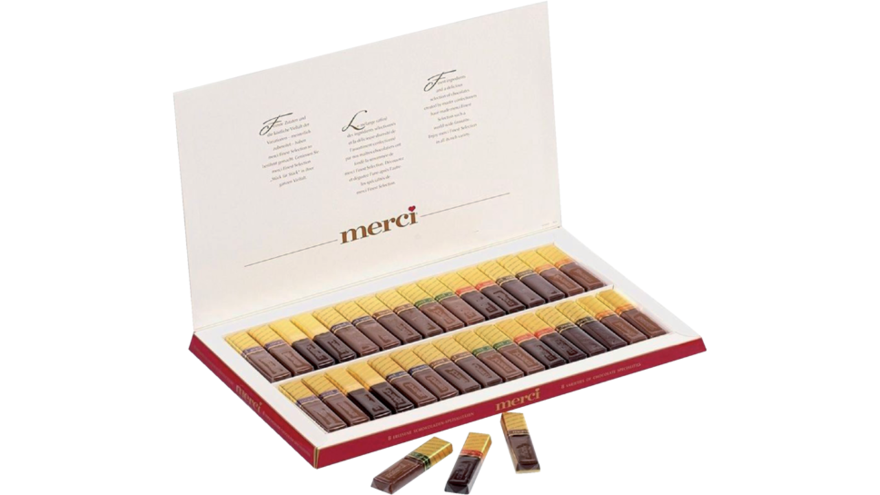 Chocolade Merci finest selection 400gr