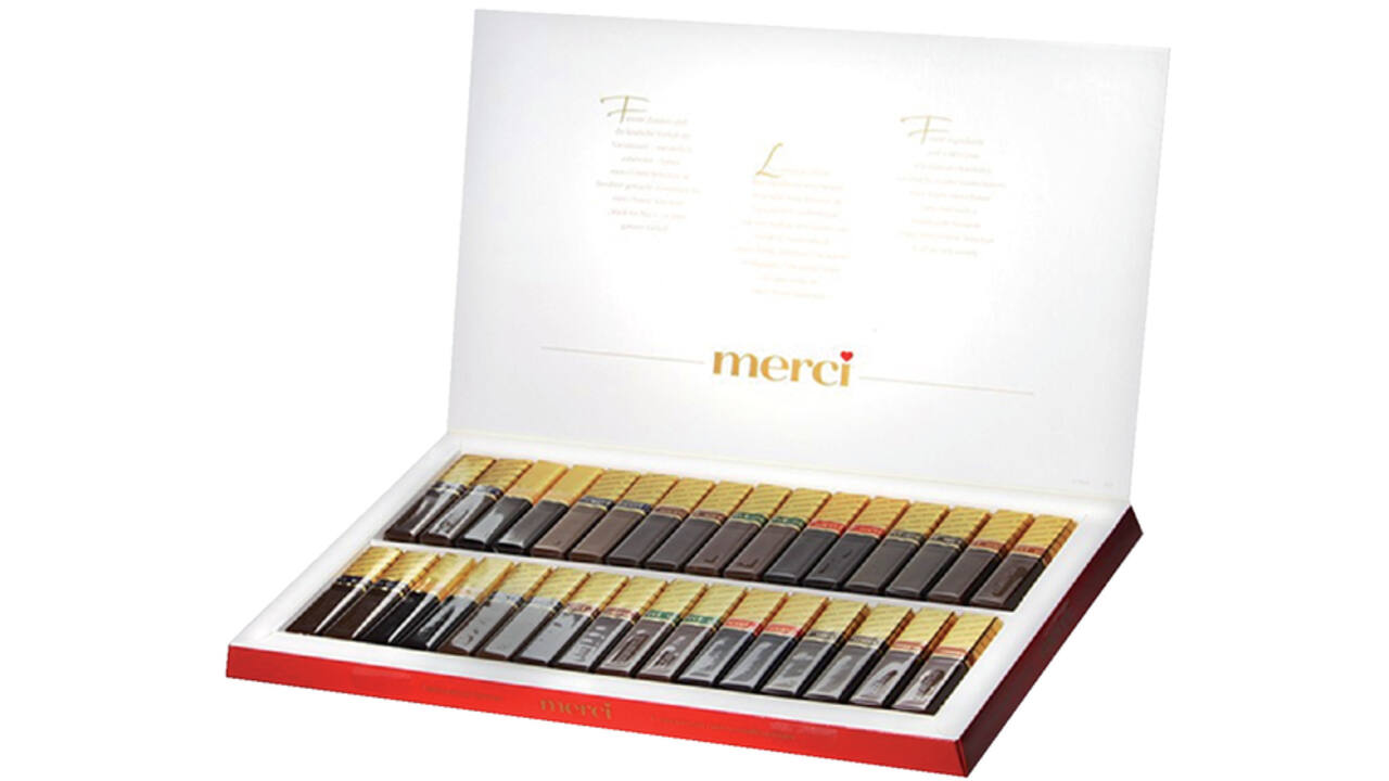 Chocolade Merci finest selection 400gr