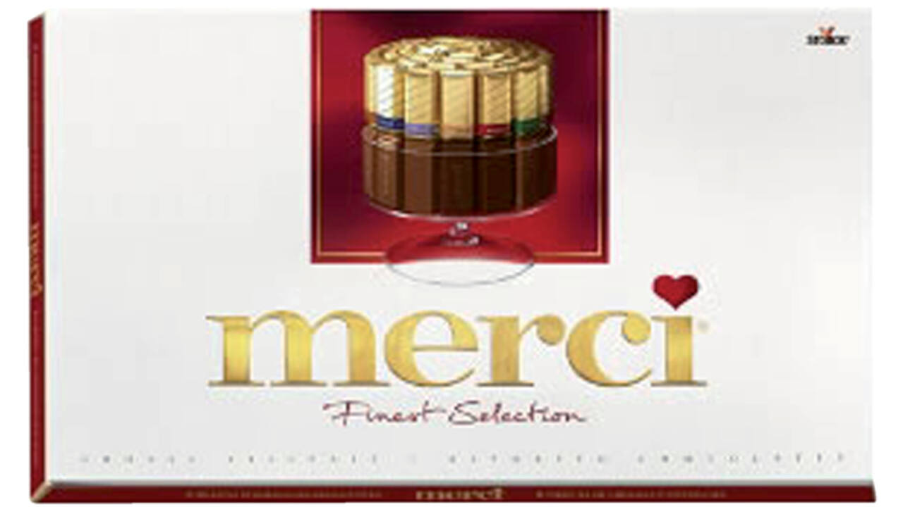 Chocolade Merci finest selection 400gr