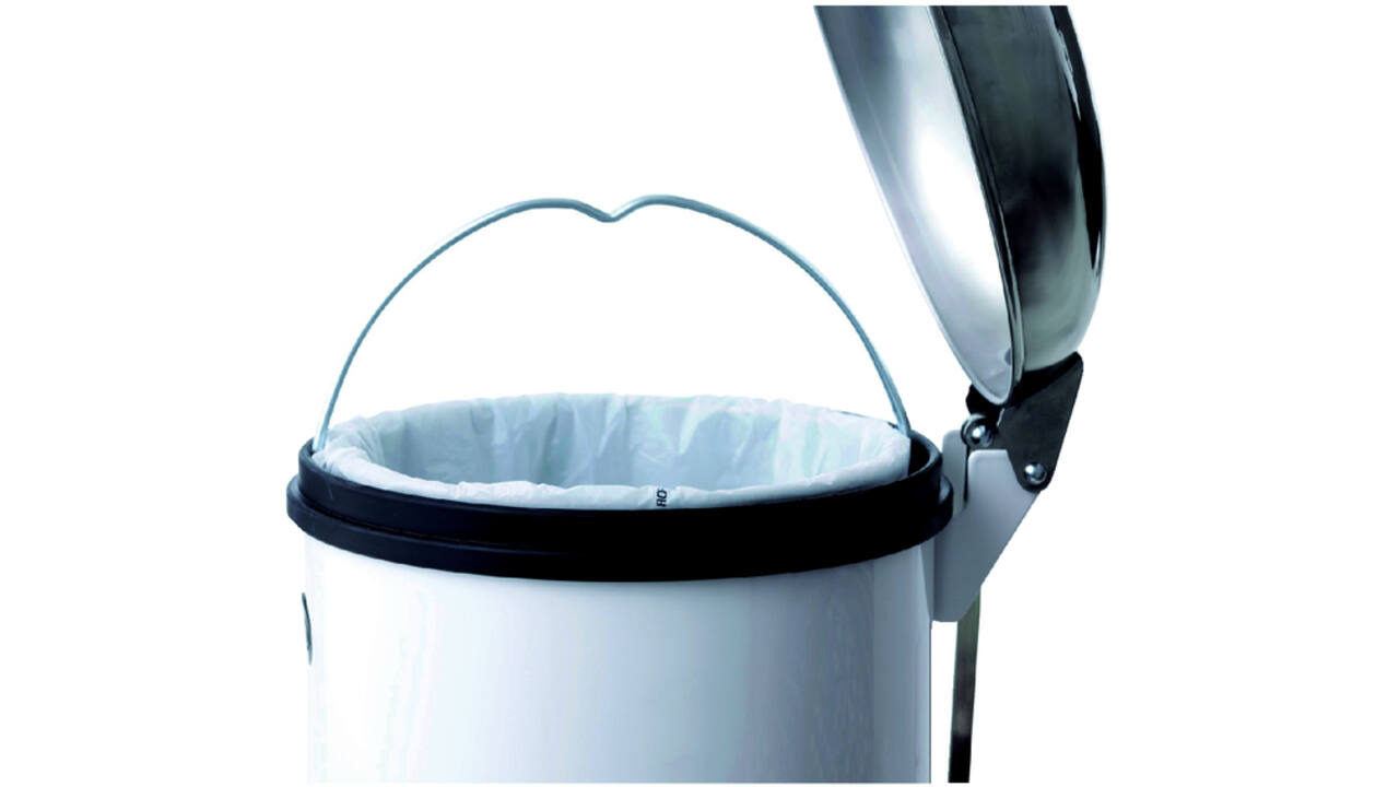 Pedaalemmerzak Vepa Bins HDPE 50x60cm 30L grijs