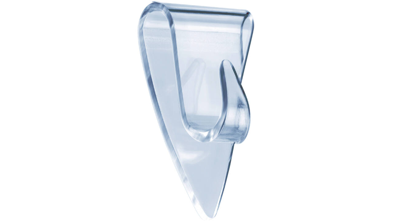 Klevende haak tesa® 0,2kg transparant
