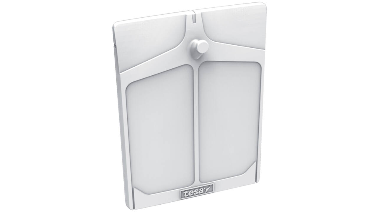 Klevende spijker tesa® behang en pleisterwerk 2kg wit 2 stuks