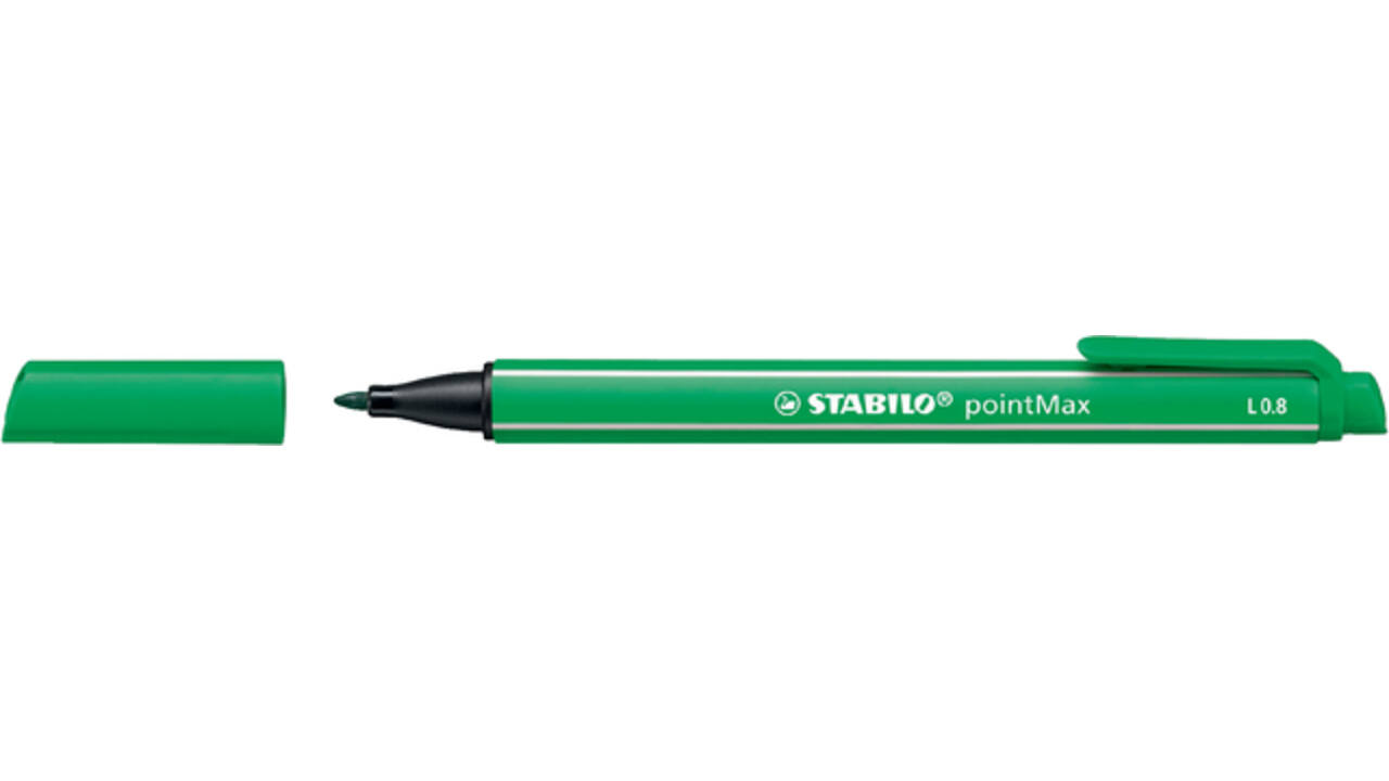 Viltstift STABILO pointMax 488/36 groen