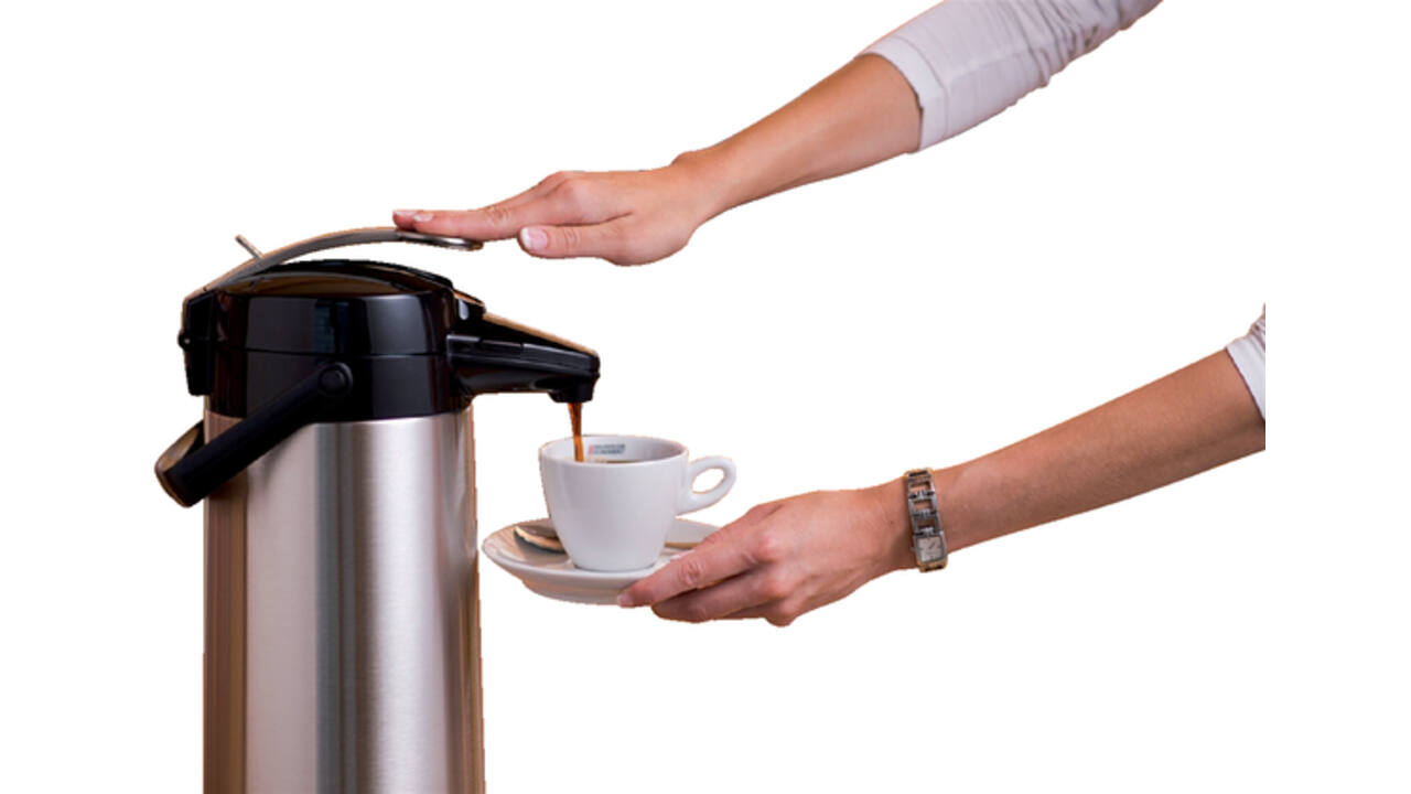 Thermoskan Bravilor Airpot 2.2 liter dubbelwandig RVS