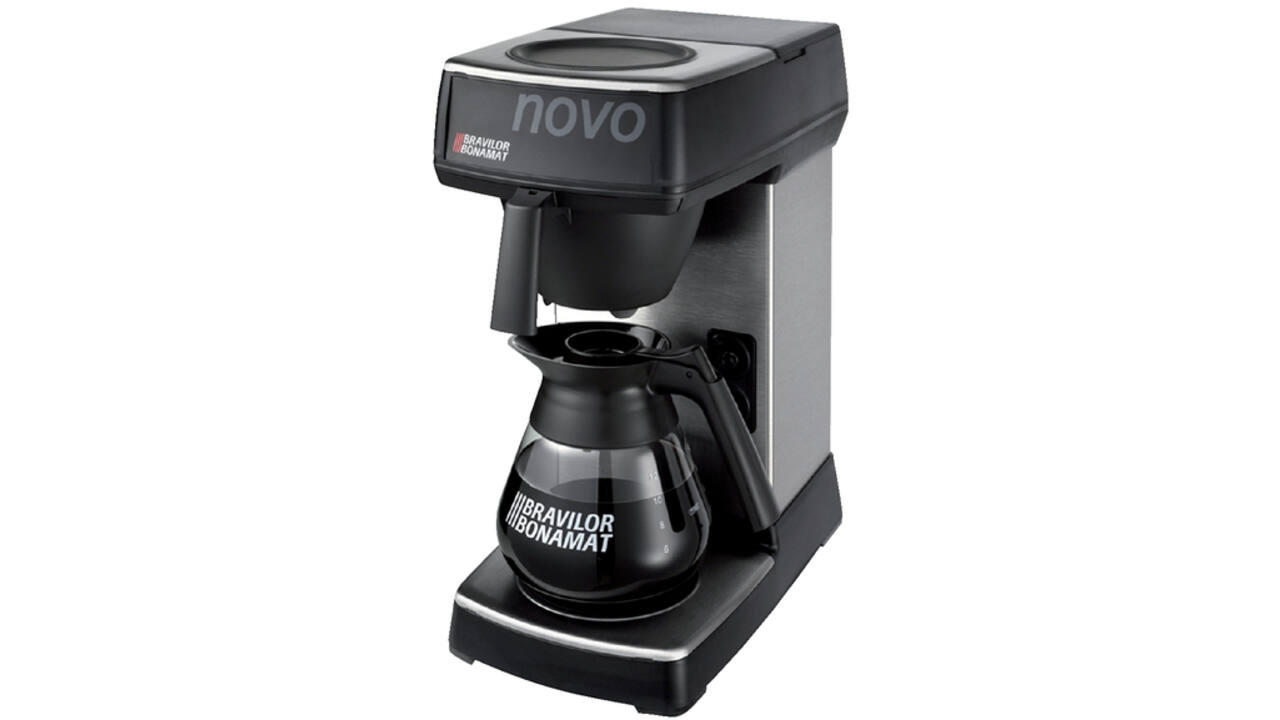 Koffiezetapparaat Bravilor Novo inclusief glazen kan