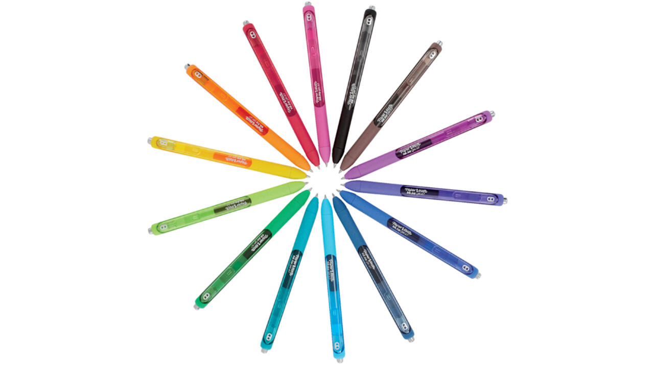 Gelschrijver Paper Mate Inkjoy medium zwart