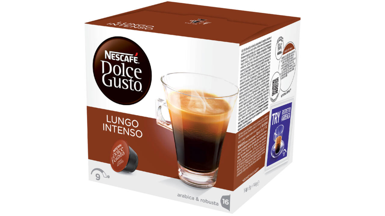 Koffiecups Dolce Gusto Lungo Intenso 16 stuks