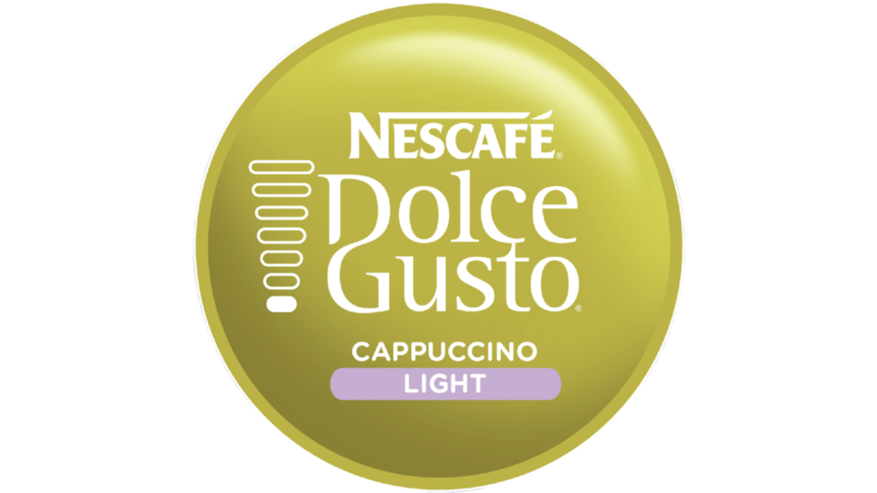 Koffiecups Dolce Gusto Cappuccino light 16 stuks voor 8 kopjes