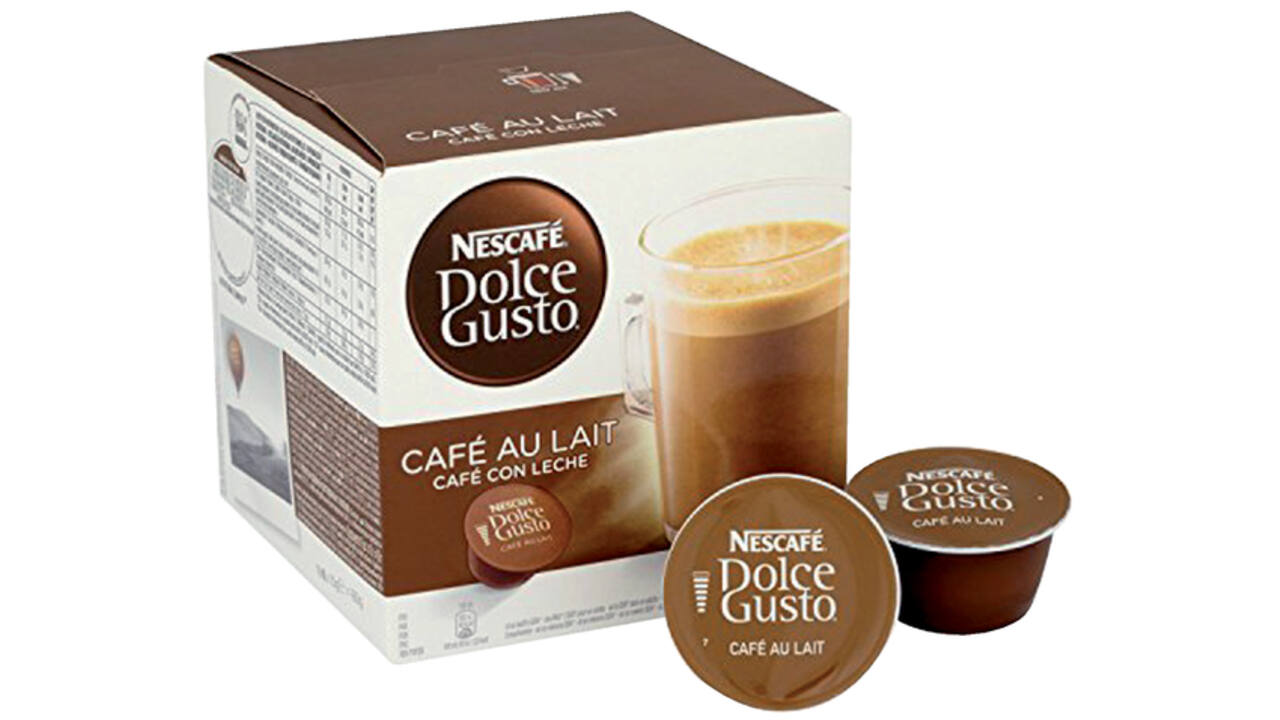 Koffiecups Dolce Gusto Cafe au Lait 16 stuks