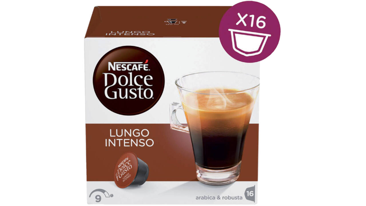 Koffiecups Dolce Gusto Lungo Intenso 16 stuks