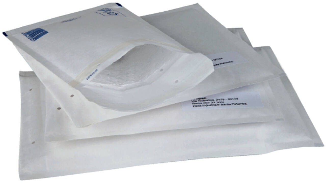 Envelop Quantore luchtkussen nr13 170x225mm wit 100stuks