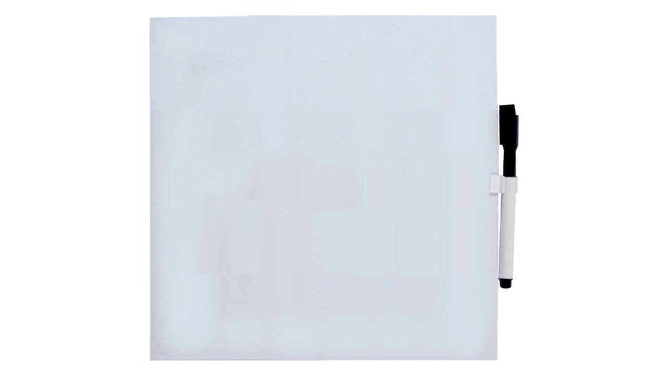 Whitebord Desq 35x35cm magnetisch