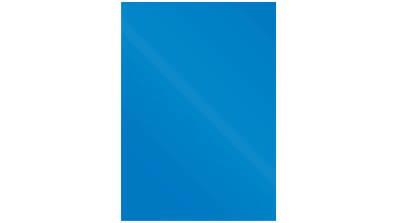 Voorblad Fellowes A4 Chromolux 250gr blauw 100stuks