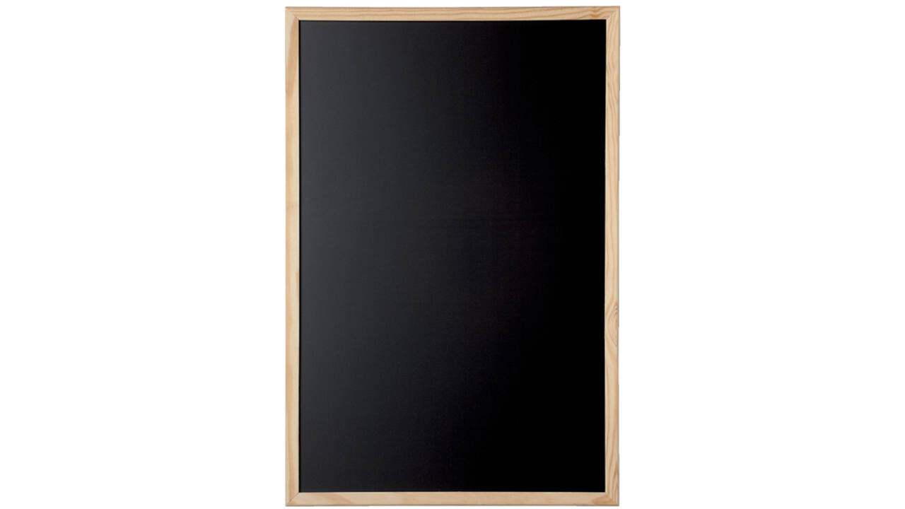 Krijtbord MAUL antraciet 30x40cm onbewerkt houten frame